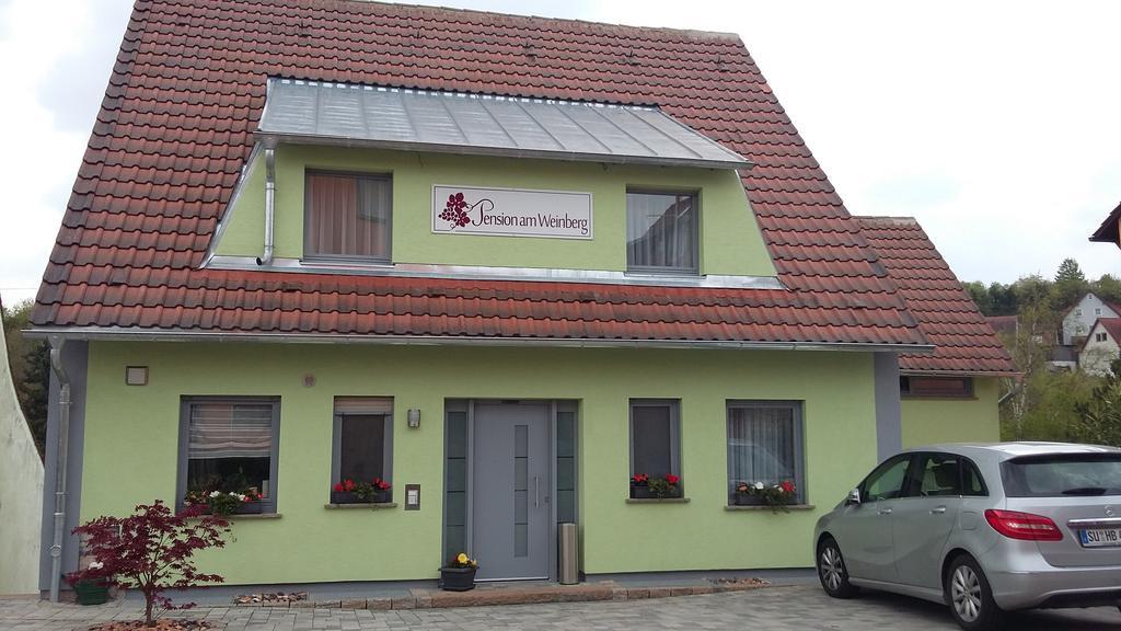 Ferienwohnung Pension Am Weinberg Mainstockheim Bagian luar foto